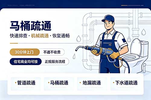 五家渠马桶疏通