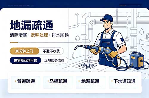 五家渠地漏疏通