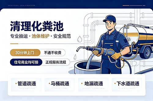五家渠清理化粪池